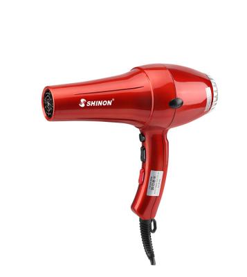 China SHINON New Style Fashion Design 2 Ionic Speed ​​With 3 Heat Setting Professional Hair Dryer for sale