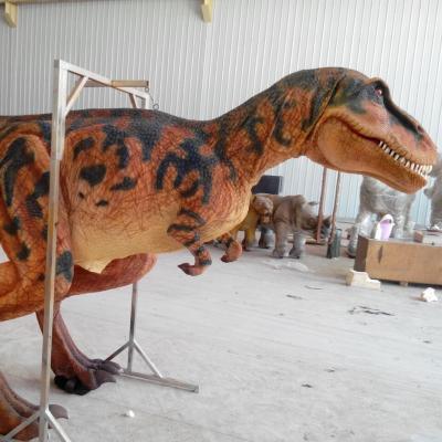 China Best Selling Antirust Legless Jurassic World T-rex Dinosaur Robotic Costume For Silicone Rubber Dinosaur Costume For Park Show for sale