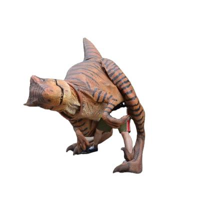 China High quality lightweight and flexible real world spinosaurus dinosaur animatronic costume for the mall, dinosaur park for sale