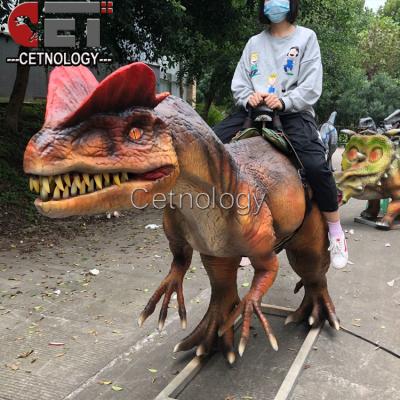 China Amusement Park Dinosaur Model Dinosaur Waterproof Professional Electric Riding Walking Ride For Sale for sale