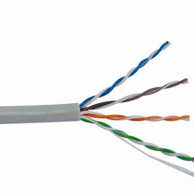 China KUNLIAN telecommunication conductor cable utp ftp cat 5e insulated cat 6e 1000m Utp Lan Cables Ethernet CaT6 utp cat5 4p internet for sale