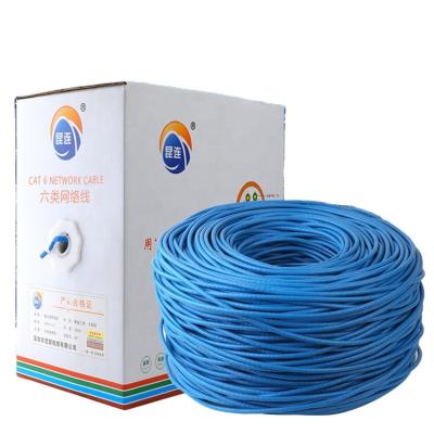 China CAT6 UTP Cable 0.57 CCA Conductor Factory Direct Sale 0.35mm--0.58mm for sale