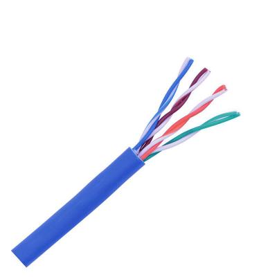 China Customizable CAT5 Cat6 Ethernet Cable 1000ft 23AWG CMR Isolated CCA CU InternetCable with Splitter Noise Abatement Cross Speed ​​UTP LAN Cable for sale