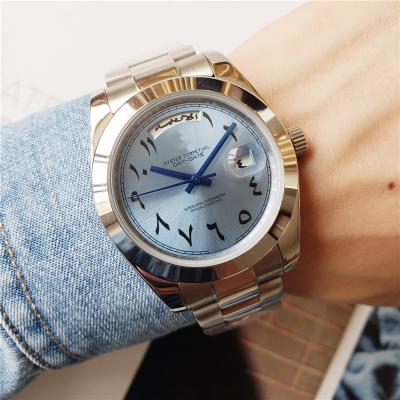 China 904L Stainless Steel Sapphire Mirror Glass Explore Watches Luxury Quality Automatic Day/Date NOOB 3A for sale