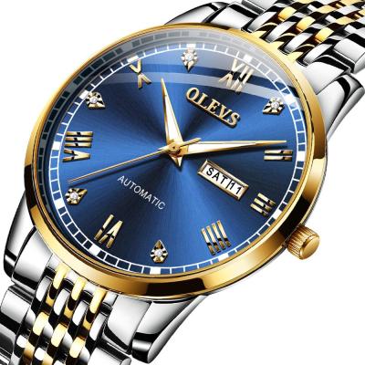 China OEM LOGO Date Watch Luxury China Manufacturer Automatic Mechanical Stainless Steel Movement Water Resistant Men Wrist Watch for sale