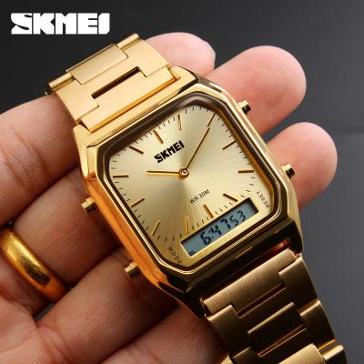 China Unisex American Alarm Orologio Lusso uomo#alloy Sport Watches Slim Gold Quartz Watch for sale