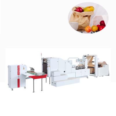 China food & Beverage Plant RZFD-330/450 Portable Eco Friendly Paper Bag Making Machine Price In Kerala for sale