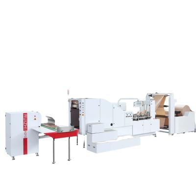 China food & Automatic Factory RZFD-330 Beverage Packaging Paper Bag Making Machine Maker For Making Kraft Paper Bag for sale