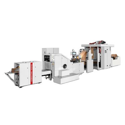 China food & Beverage Factory Taiwan Twisted Handle Paper Bag Tube Making Forming Machine for sale