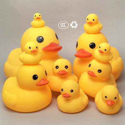 China Bath Toy Child Shower Plastic Bath Toy Rubber Ducks Animal Rubber Toys For Kids Baby Bath Toy 9 Ducks for sale