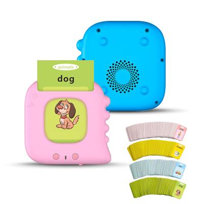 China Electronic Toddler Talking Battery Operated Baby Flash Cards Learning Toys Kindergarten School Supplies Christmas Birthday Gifts for sale