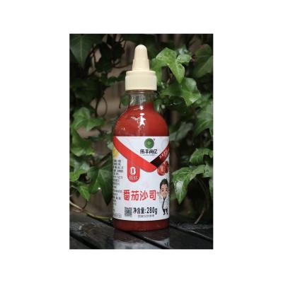 China Wholesale 280g/bottle Chinese Tomato Sauce Healthy Food Supplier for sale