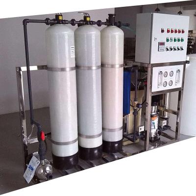 China Hotels 0.5m3/H Industrial RO Purification Filtration Apparatus Plants 500 lph Water Treatment Machine For Commercial Drinking for sale