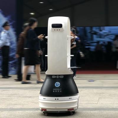 China Smart Hotels Keenon Restaurant Waiter Service Delivery Robot Smart Autonomous Mobile Robot for sale