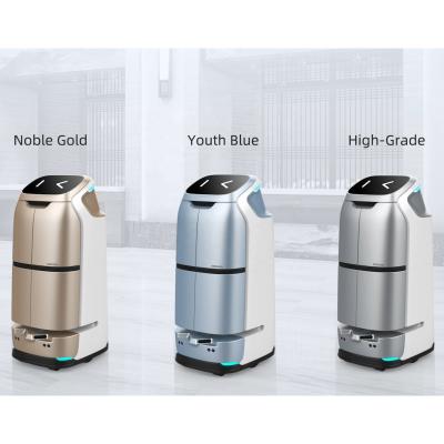 China Hotels Keenon New Design Four Booths Self Driving Hotel Room Contactless Service Robot Smart Delivery Robot For Sale for sale