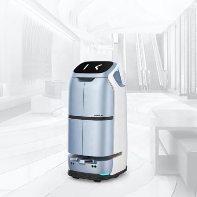 China Hotels Customized New Style Autonomous Restaurant Robot Food Delivery for sale