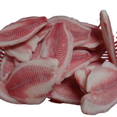 China Tilapia Low Fat Frozen Skinless Fresh Boneless Fillet Frozen Fish Fillet for sale