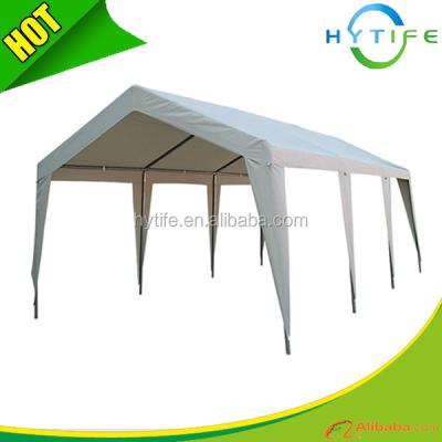 China 3X6m Metal POLYESTER Parking Outdoor Cheap Car Awning Tent for sale