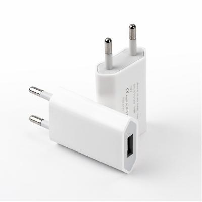 China Hot Selling Mobile Phone Appacs Wall Charger For Mobile 5v 1a EU Standard for sale