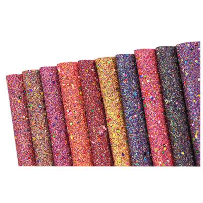 China Cute Design Fruit Pattern Glitter Abrasion-Resistant Fabric Make Bags, Shoes, Hair Clips And Small Gifts for sale