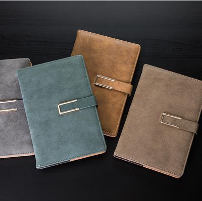 China High Quality Spiral Faux Leather Travelers Cover Notebook for sale