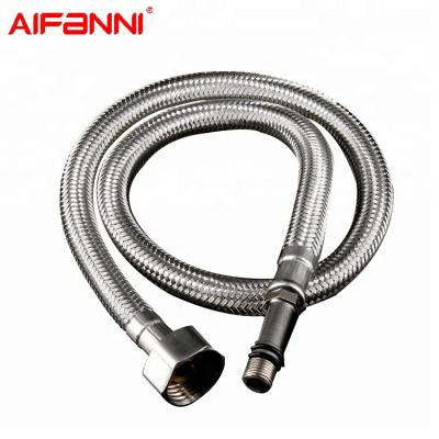 China Hot Selling Modern Stainless Steel Flexible Braided Tube Braided Toilet Inlet Water Sink Hose for sale