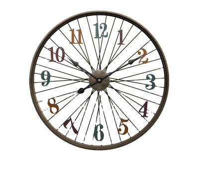 China OBM antique style/Roman numeral wall clock OEM simple and elegant color suitable for housewares for home decoration for sale