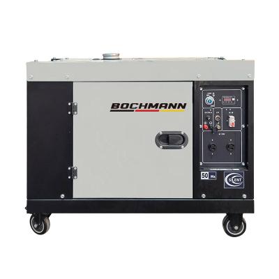 China Factory Direct Sale POWERGEN Lift-lid Type 60Hz Silent Diesel Generator 8KVA with Cooling Fan KDF9500Q for sale