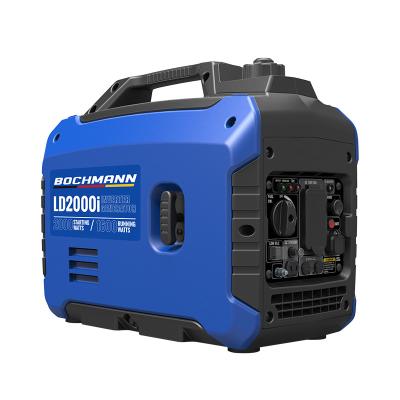 China Digital Inverter Generator DC Output 12V 8.3A 5.5KW portable Silent Inverter Generator LD2000i for sale