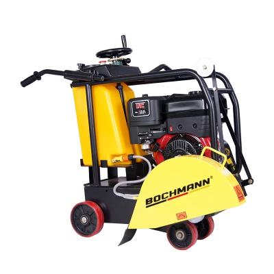 China Building Material Shops 180mm depth asphalt road concrete cutter saw machine gasoline concrete cutter diesel engine road cutting machine for sale