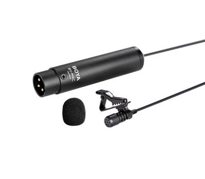 China Professional Detachable Lavalier Microphone BOYA BY-M4C M8C M11C XLR MIC for Camcorders Audio Recorders New for sale