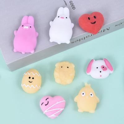 China Relieve stress mini size fidgety person mochi toy squishy anti-stress lovely new custom soft compression TPR toy decompression for sale