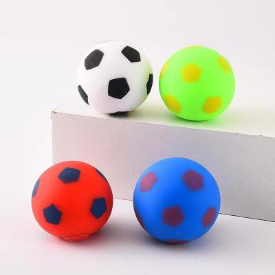 China Beejay TPR New Design Strain Factory Novelty Sports Ball Flexible Soft Funny Anti-stress Soccer Squishy Ball Water Squishy Ball for sale