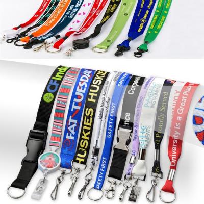 China Souvenir/business Gifts No Minimum Order Custom Printed Lanyard, Cheapest Lanyard With id Holder & Card, Completely Customize your Own Key Lanyard for sale