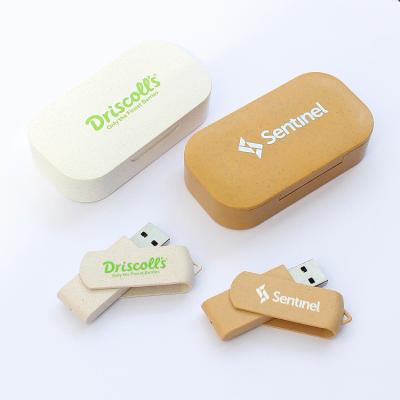 China Agriculture Custom Company logo Business Giveaways USB Thumb Pendrive 32gb 16gb 8gb 4gb Gadgets Mini biodegradable USB Disk USB Flash Drive for sale