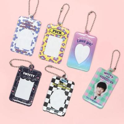 China Fashion Custom personalized photo card holder Kpop souvenir gifts collect star 3inch cards book bts photocard holder for sale