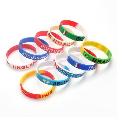 China Promotional Gifts Manufacturer Custom Cheap Customize silicone promotional wristbands,custom silicone bracelets for sale