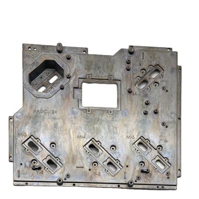 China Custom Aluminum Alloy OEM Aluminum Die Casting Metal Plate ADC12 Cast Shell Model Parts for sale