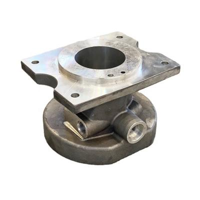 China Manufacture service aluminum high quality vacuum lost wax gravity sand casting A380 zinc aluminum parts for electromotor for sale