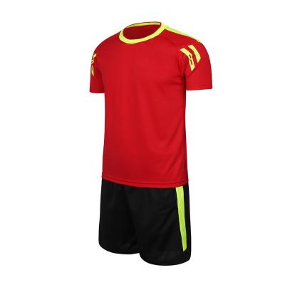 China New Breathable Customized Wholesale Customized Single Wear Team Soccer Football Jersey Training Sets for sale