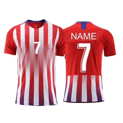 China Other Cheap Polyester Sublimation Football Jerseys Kits Soccer Jerseys Custom Unisex Soccer Wear Set for sale