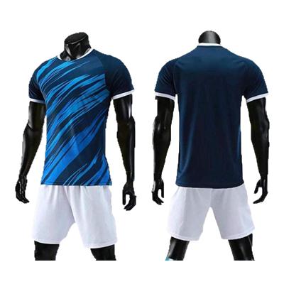 China Other Customized Quick Dry Blank Printing Sublimation Soccer Jersey Set Tracksuit Soccer Wear Uniform for sale