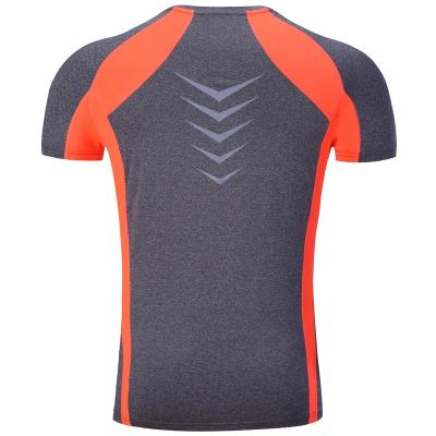 China Shirts & Tops High Quality Polyester Dry Fitness Training Man Street Wear Workout Gym Gym Sport Running T-Shirt for sale