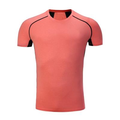 China Shirts & Tops Custom Sublimation T-shirt Polyester Quick Dry Men's Short Sleeves Sports T-Shirt for sale