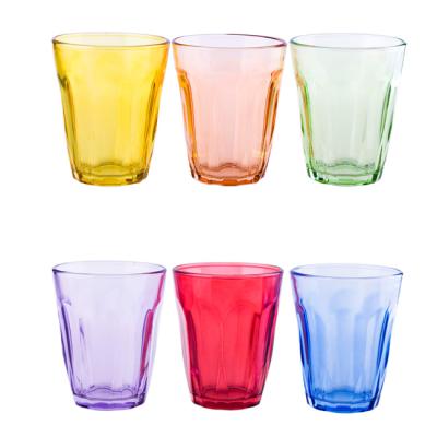 China Home Colored Whiskey Vodka N/m Bar Party Tumbler Cups Drinking Glass Whiskey Glass for sale