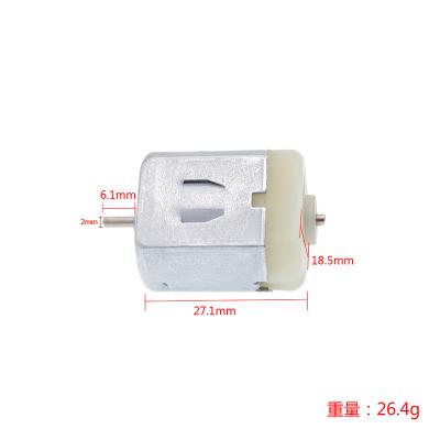 China High Torque 280 Technology Production Motor Micro DC Motor DIY 3V 3.7V 6V Totally Enclosed Small Flat Strong Magnetic Motor for sale