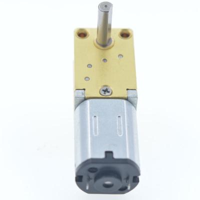 China Totally Enclosed Micro Smart Car DC Gear Motor 3V 6V 12V Double-axis 1218-N20 Electric Motor for sale