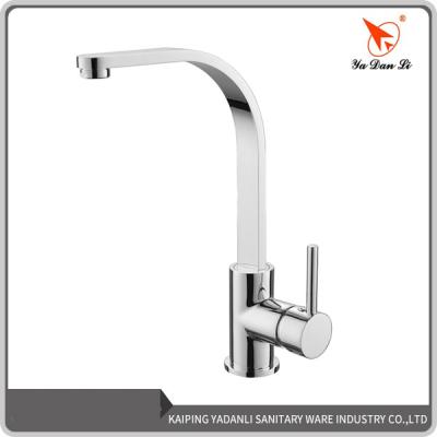 China Newest Design Metered Faucets Deck Mounted Bathroom Vessel Faucet Brass Basin for sale