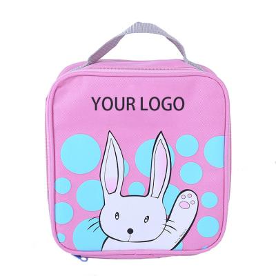 China Newest High Quality Waterproof Insulated Lunch Handbag School Kids Cooler Bag With Handle For Kids for sale