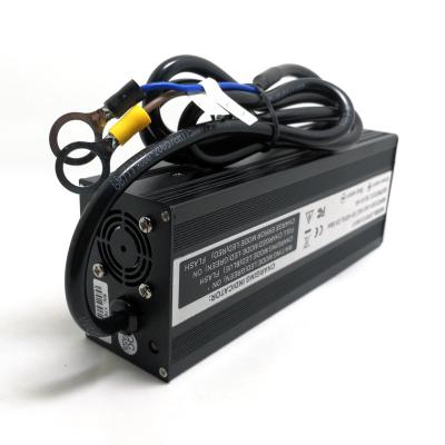 China 60V 3A Full Automatic Lead Acid Battery Smart Charger 73.5V with MCU 180*65*45mm for sale